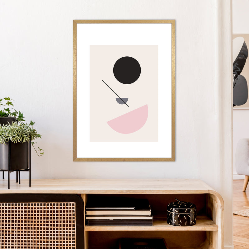 Mila Abstract N3  Art Print by Pixy Paper A1 Print Only