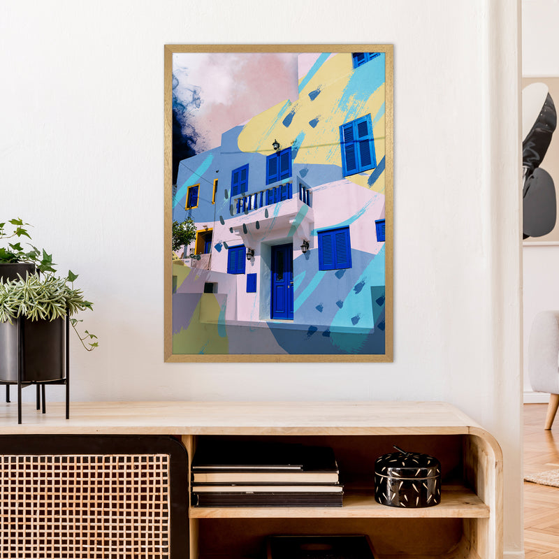 Buliding Pop  Art Print by Pixy Paper A1 Print Only