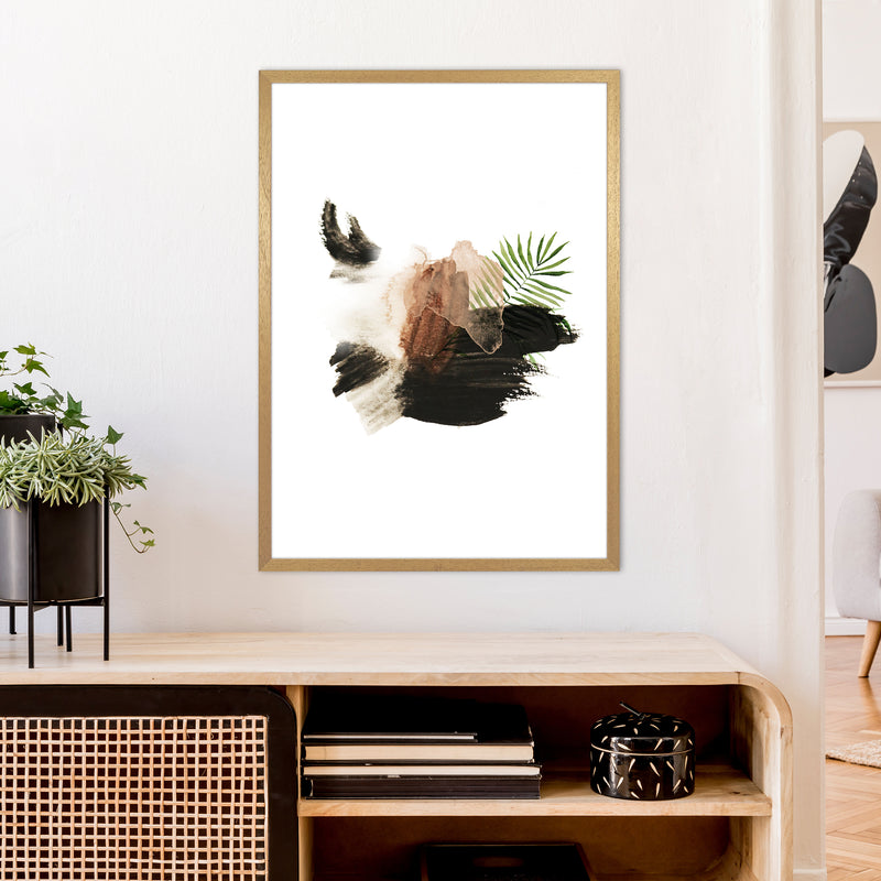 Exotic Abstract Shapes  Art Print by Pixy Paper A1 Print Only