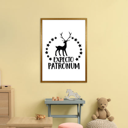 Expecto Patronum  Art Print by Pixy Paper A1 Print Only
