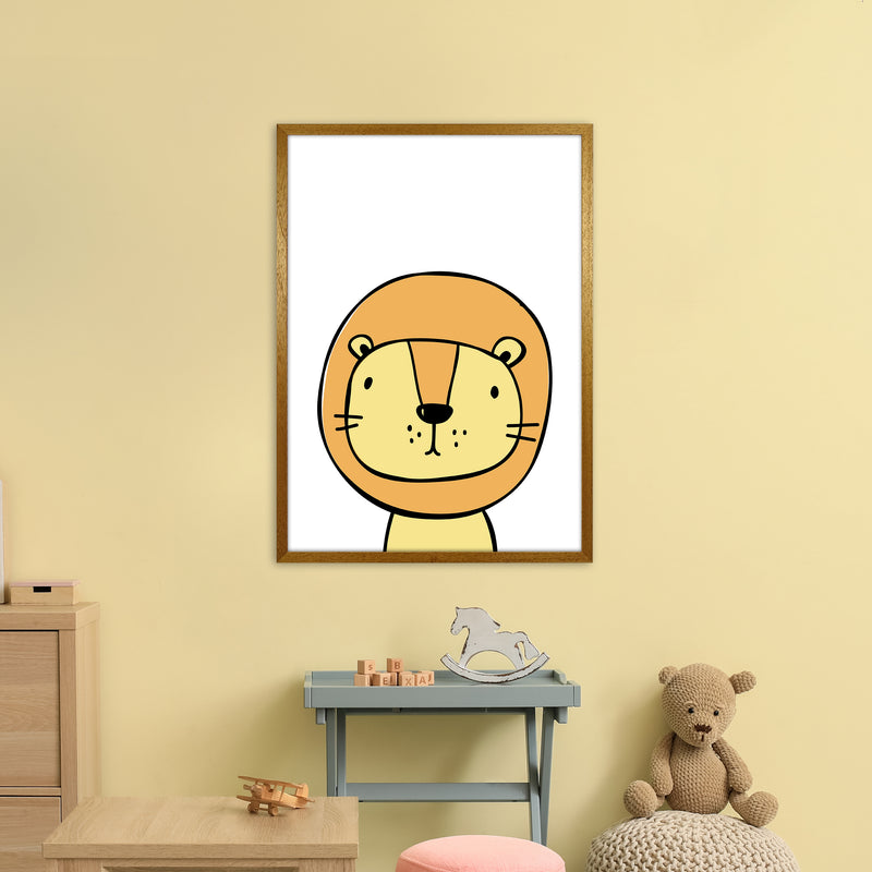 Lion  Art Print by Pixy Paper A1 Print Only