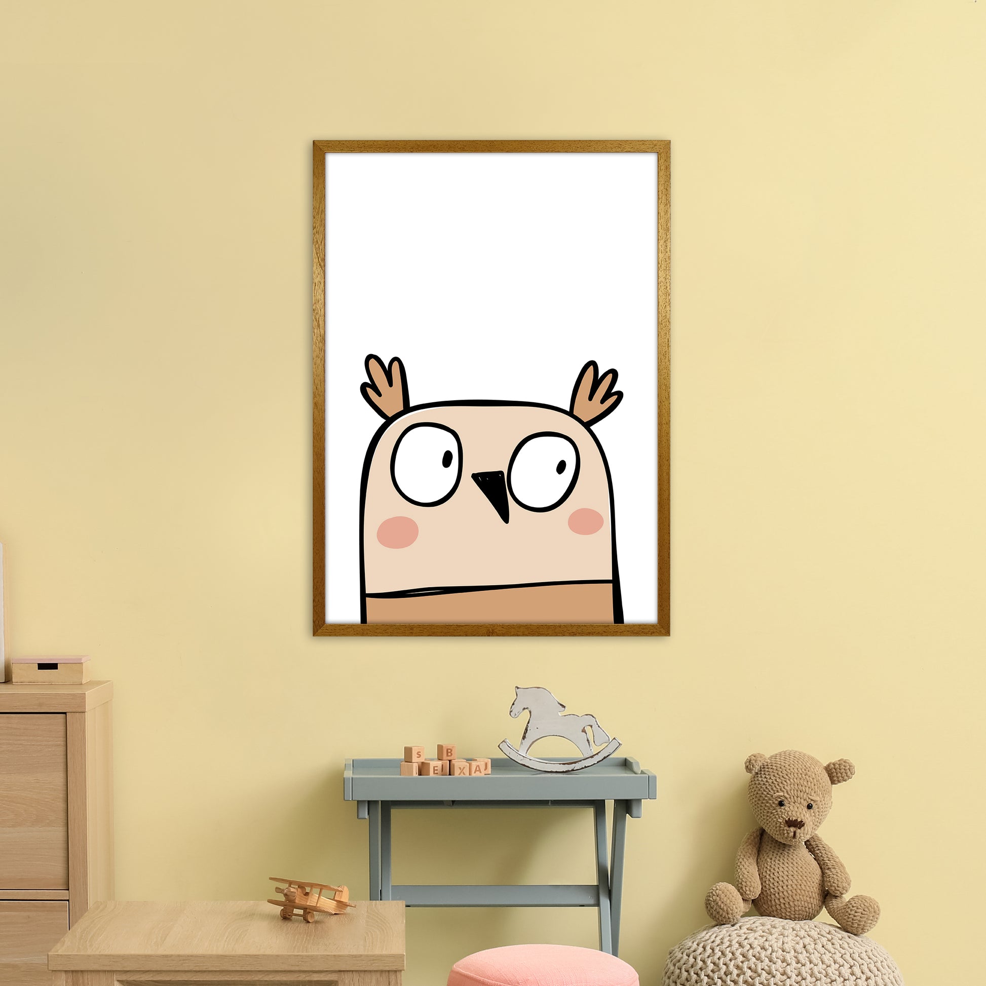 Owl  Art Print by Pixy Paper A1 Print Only