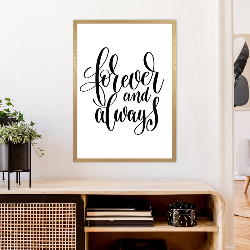 Forever And Always  Art Print by Pixy Paper A1 Print Only