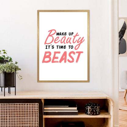 Wake Up Beauty  Art Print by Pixy Paper A1 Print Only