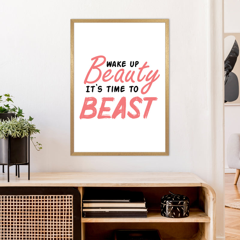 Wake Up Beauty  Art Print by Pixy Paper A1 Print Only