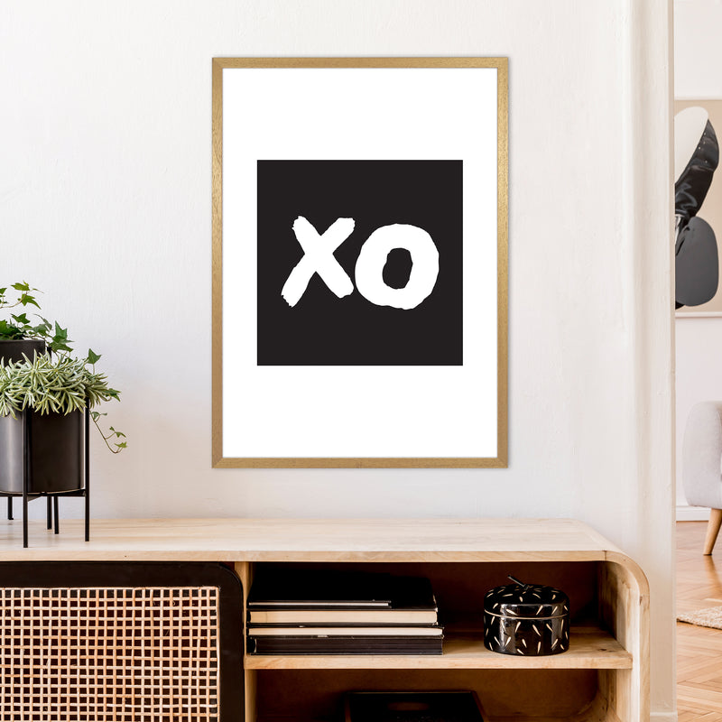 Xo Black Box  Art Print by Pixy Paper A1 Print Only