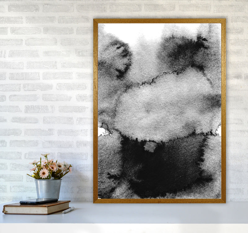 Majestic Monochrome Watercolour 14 Art Print by Pixy Paper A1 Print Only