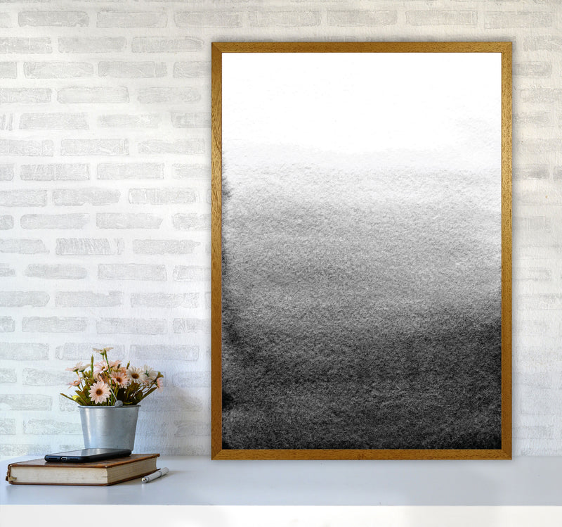 Majestic Monochrome Watercolour 13 Art Print by Pixy Paper A1 Print Only
