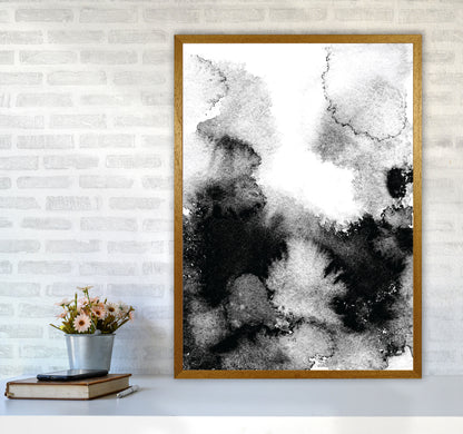 Majestic Monochrome Watercolour 12 Art Print by Pixy Paper A1 Print Only