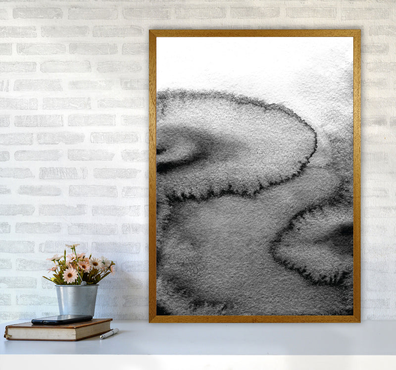 Majestic Monochrome Watercolour 15 Art Print by Pixy Paper A1 Print Only