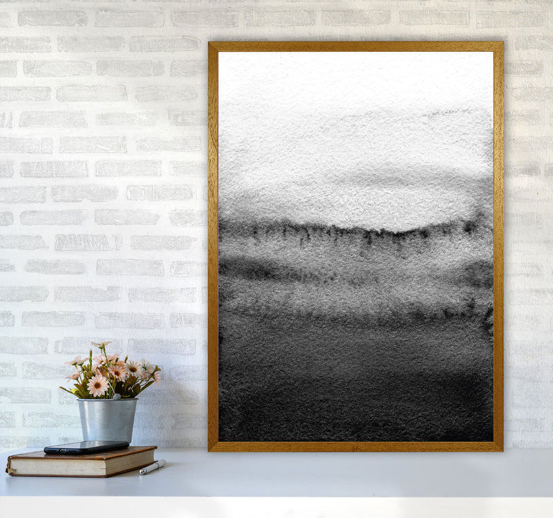 Majestic Monochrome Watercolour 18 Art Print by Pixy Paper A1 Print Only