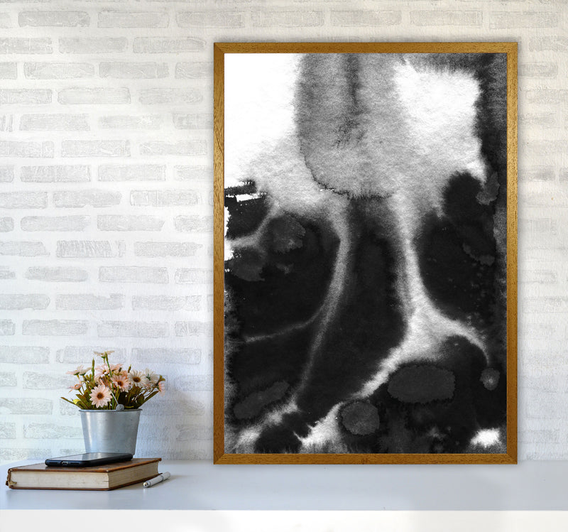 Majestic Monochrome Watercolour 20 Art Print by Pixy Paper A1 Print Only