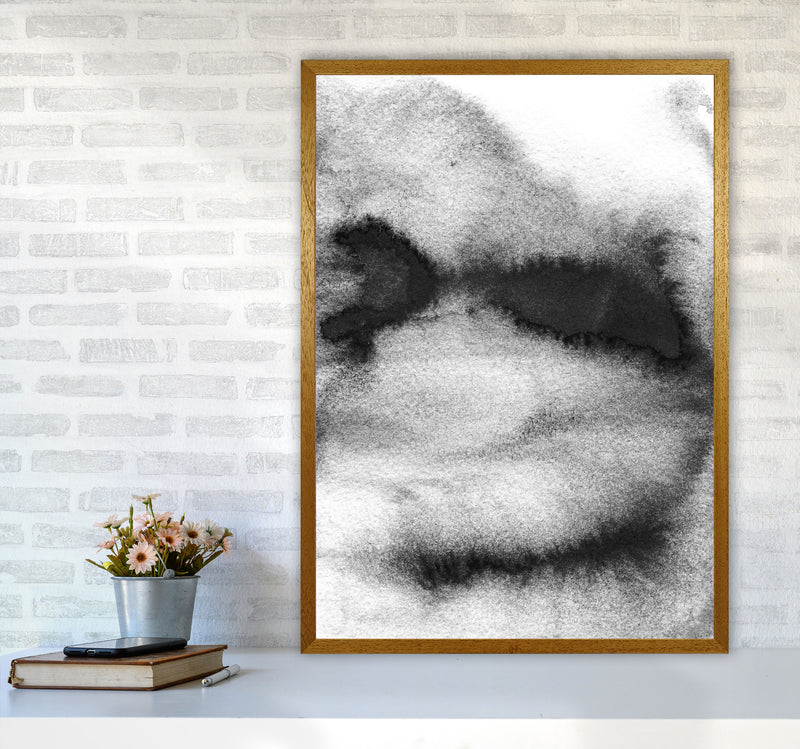 Majestic Monochrome Watercolour 08 Art Print by Pixy Paper A1 Print Only