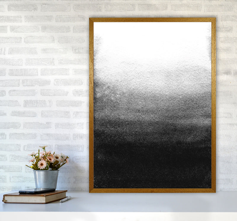 Majestic Monochrome Watercolour 07 Art Print by Pixy Paper A1 Print Only
