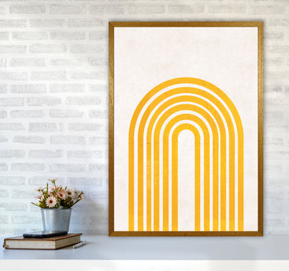 Rainbow mustard Art Print by Pixy Paper A1 Print Only