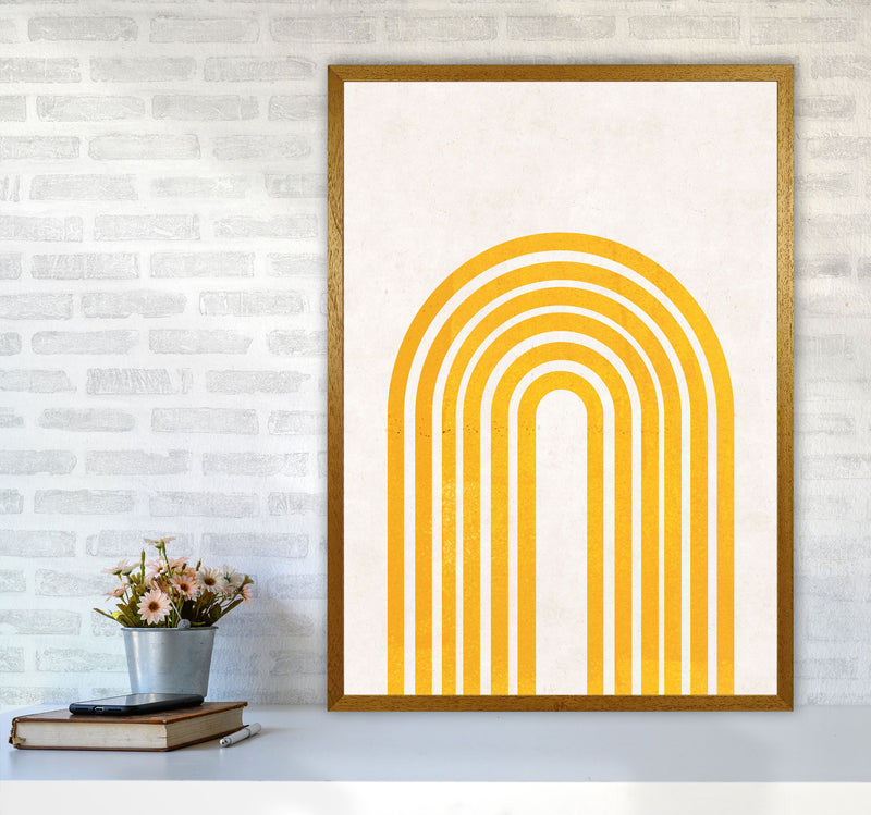 Rainbow mustard Art Print by Pixy Paper A1 Print Only