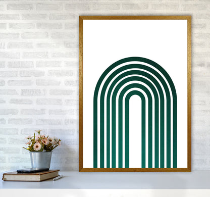 Rainbow emerald Art Print by Pixy Paper A1 Print Only