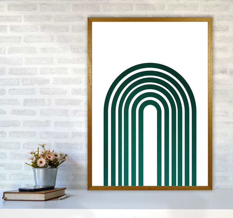 Rainbow emerald Art Print by Pixy Paper A1 Print Only