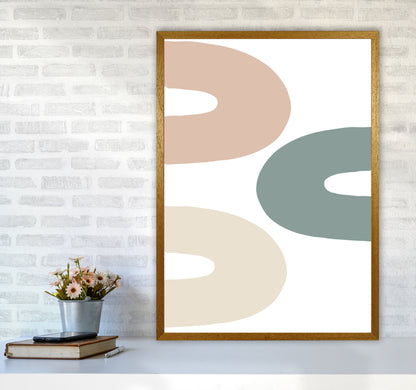 Inspired Three Rainbows Art Print by Pixy Paper A1 Print Only