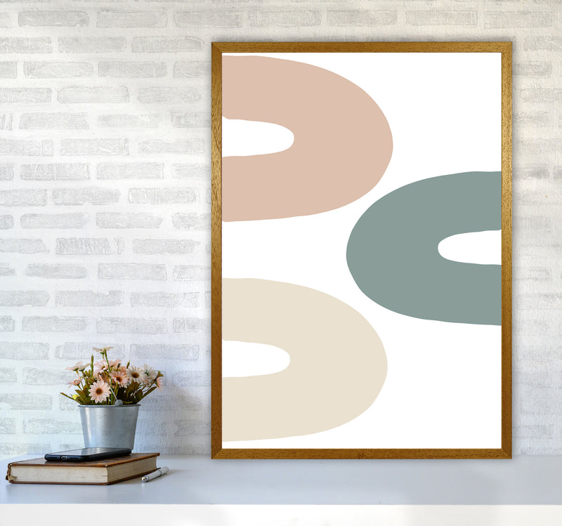Inspired Three Rainbows Art Print by Pixy Paper A1 Print Only
