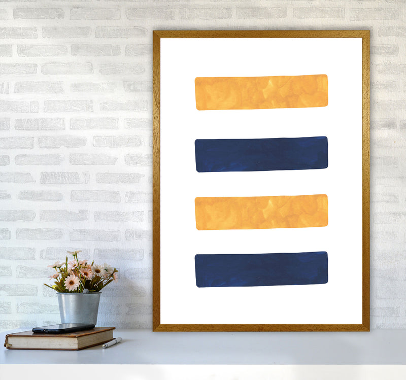 Horizon Abstract Lines  Art Print by Pixy Paper A1 Print Only