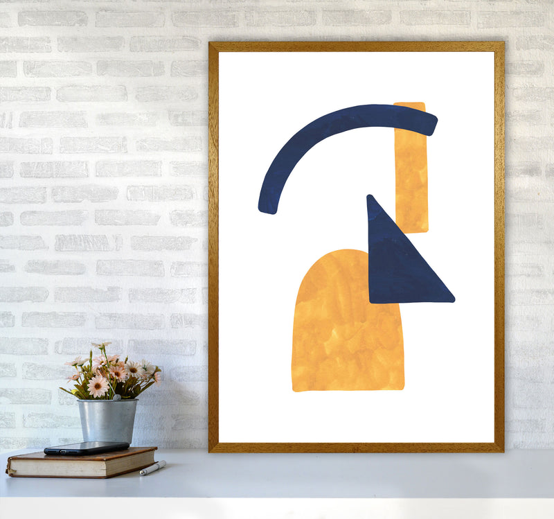 Horizon Abstract Shapes  Art Print by Pixy Paper A1 Print Only