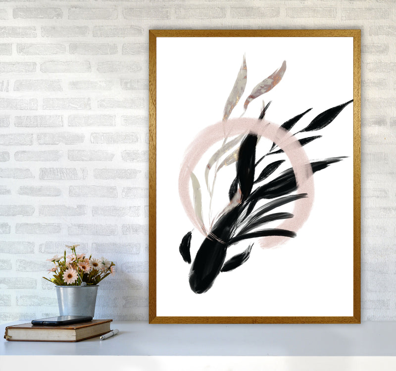 Delicate Floral Fish 02 Art Print by Pixy Paper A1 Print Only