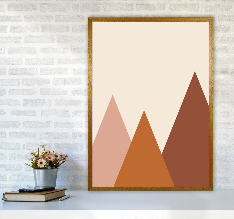 Autumn Rolly abstract Art Print by Pixy Paper A1 Print Only