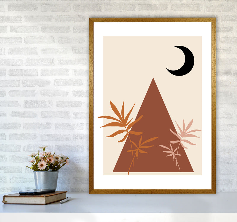 Autumn Maple abstract Art Print by Pixy Paper A1 Print Only