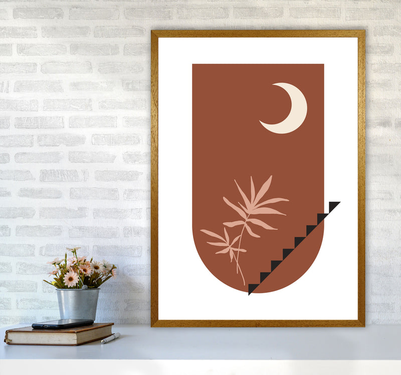 Autumn Willow abstract Art Print by Pixy Paper A1 Print Only
