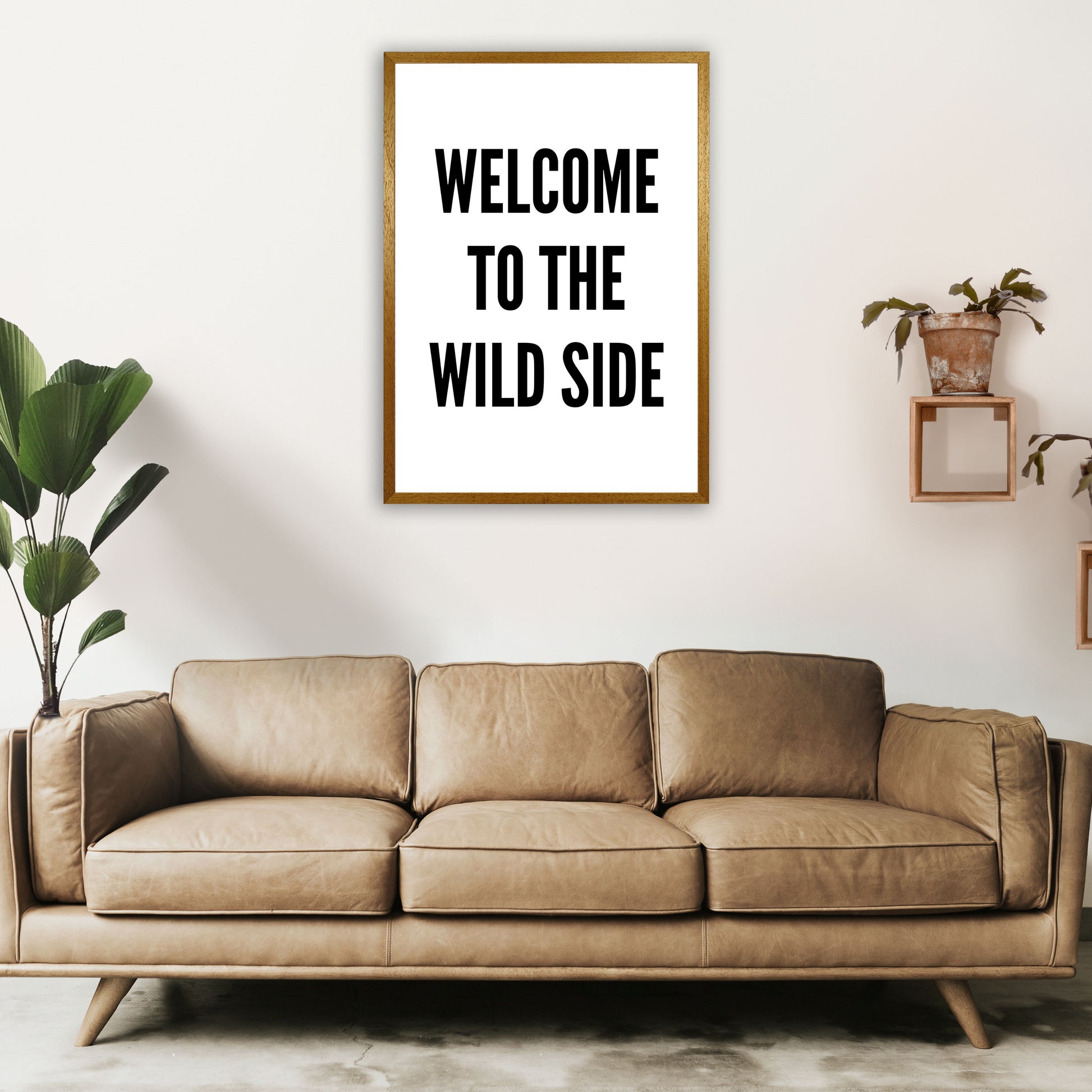 Welcome To The Wild Side Art Print by Pixy Paper A1 Print Only