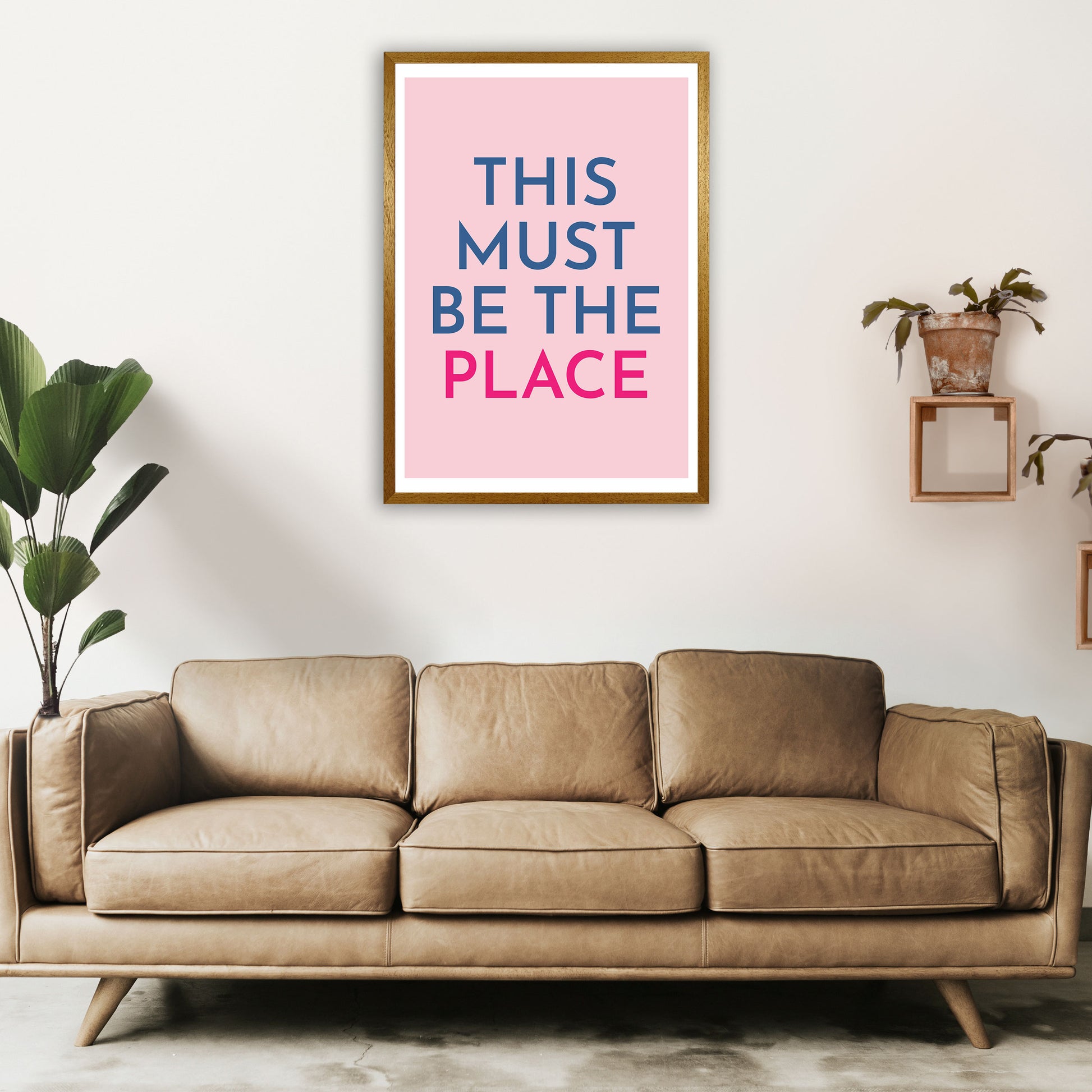 This Must Be The Place Art Print by Pixy Paper A1 Print Only