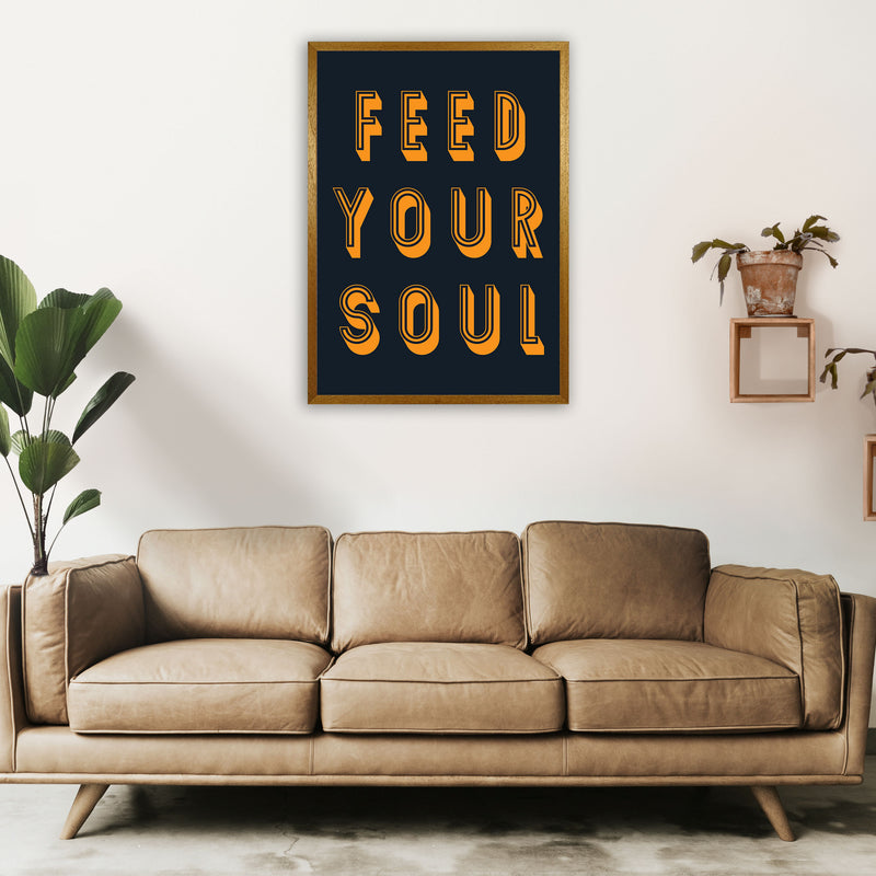 Feed Your Soul Art Print by Pixy Paper A1 Print Only