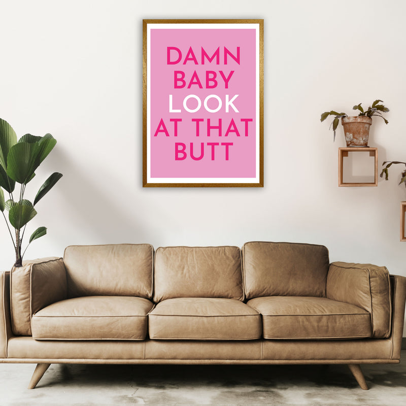 Damn Baby Art Print by Pixy Paper A1 Print Only
