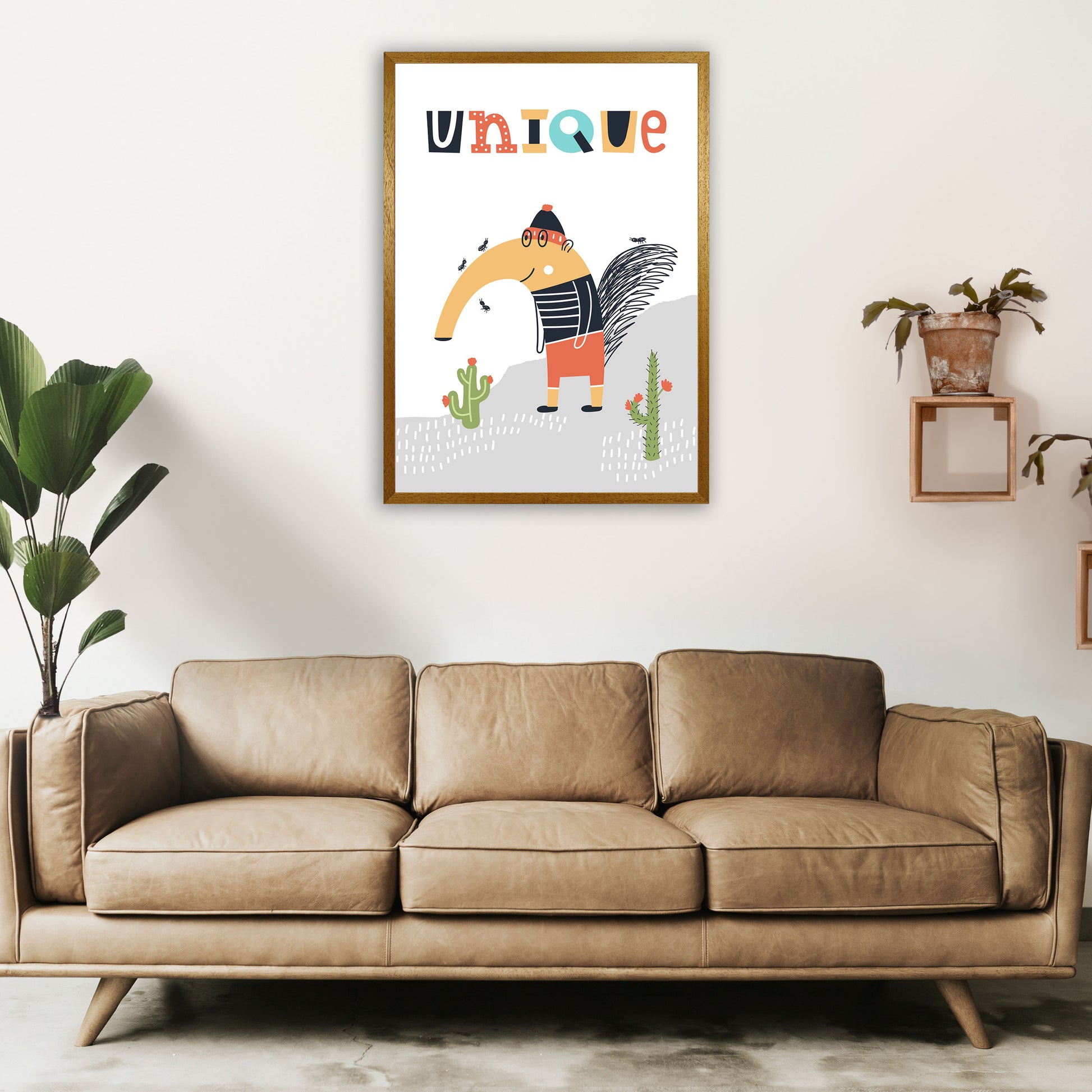 Unique animal Art Print by Pixy Paper A1 Print Only