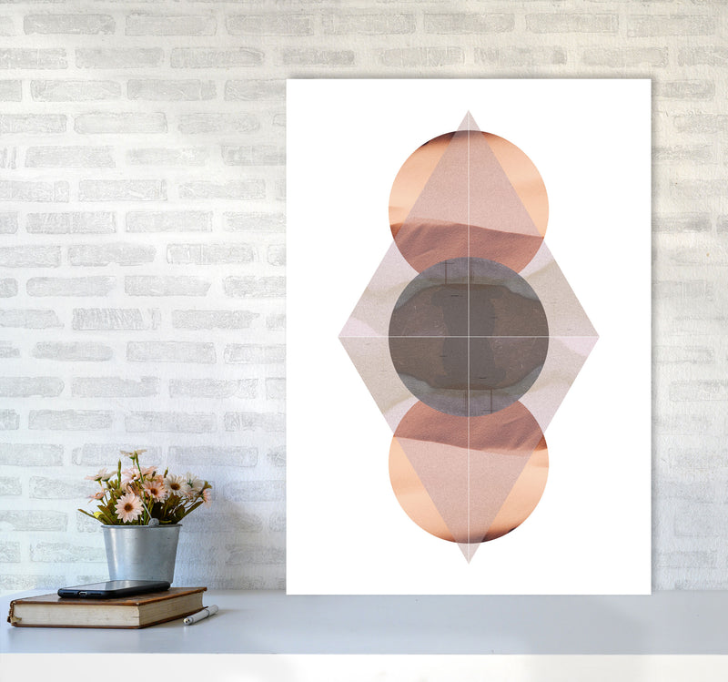 Abstract Sandstorm 3 Modern Print A1 Black Frame