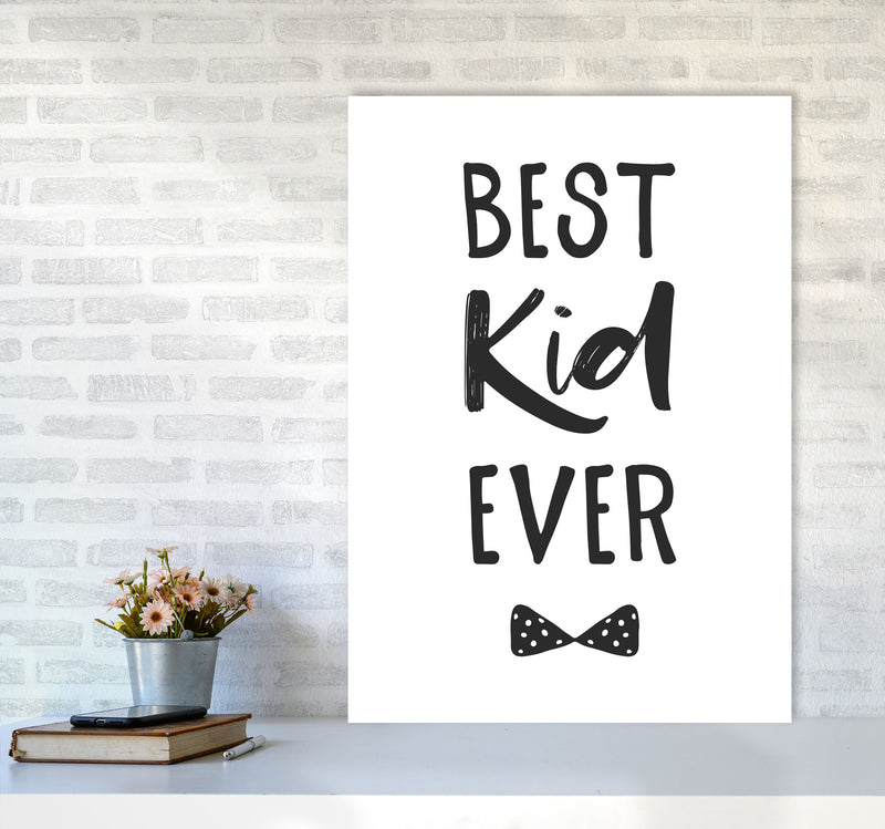 Best Kid Ever Black Framed Nursey Wall Art Print A1 Black Frame