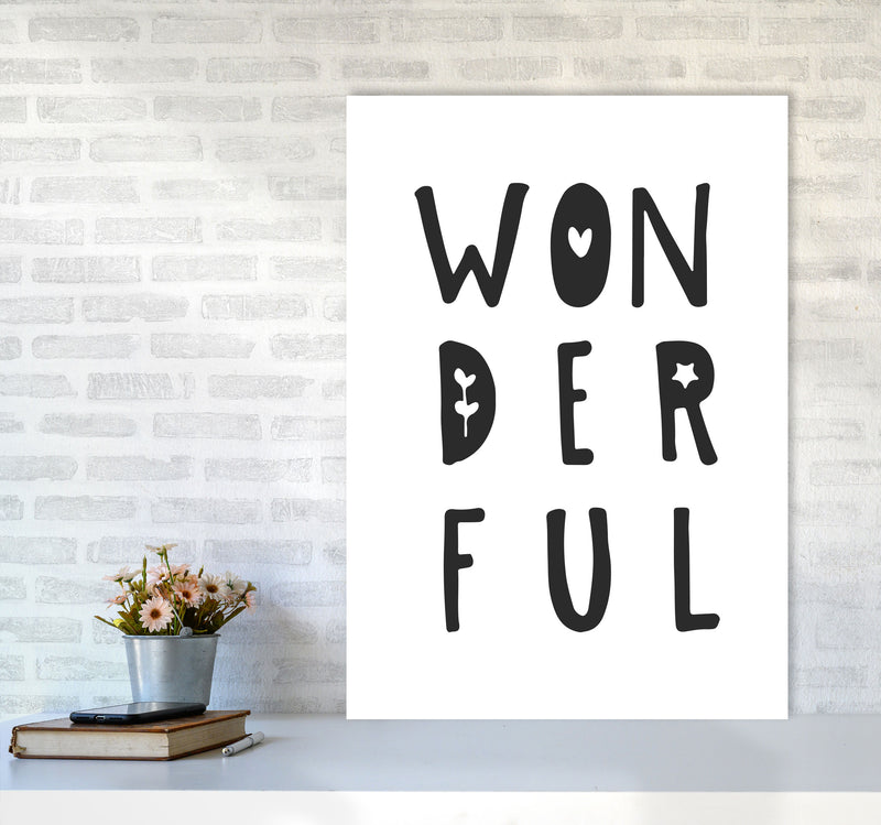 Wonderful Black Framed Nursey Wall Art Print A1 Black Frame