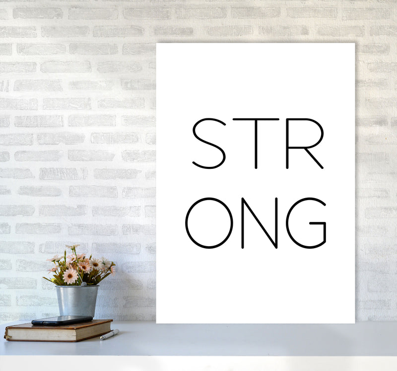 Strong Modern Print A1 Black Frame