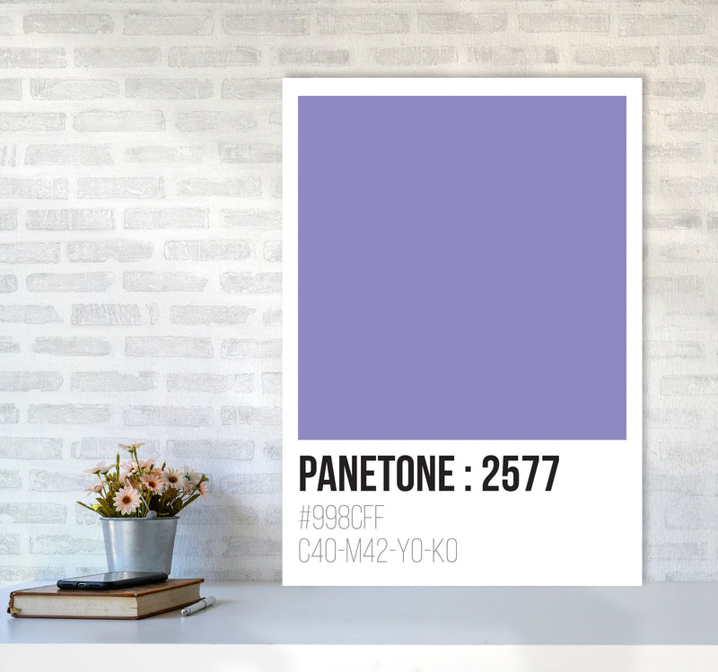 Panetone Colours 2577 Modern Print A1 Black Frame