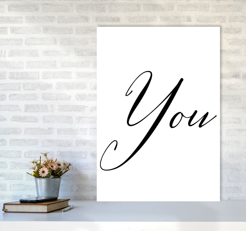 You Modern Print A1 Black Frame