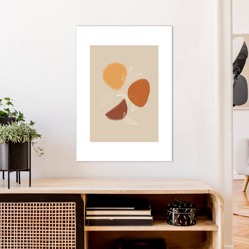 Mica Fruit N2  Art Print by Pixy Paper A1 Black Frame