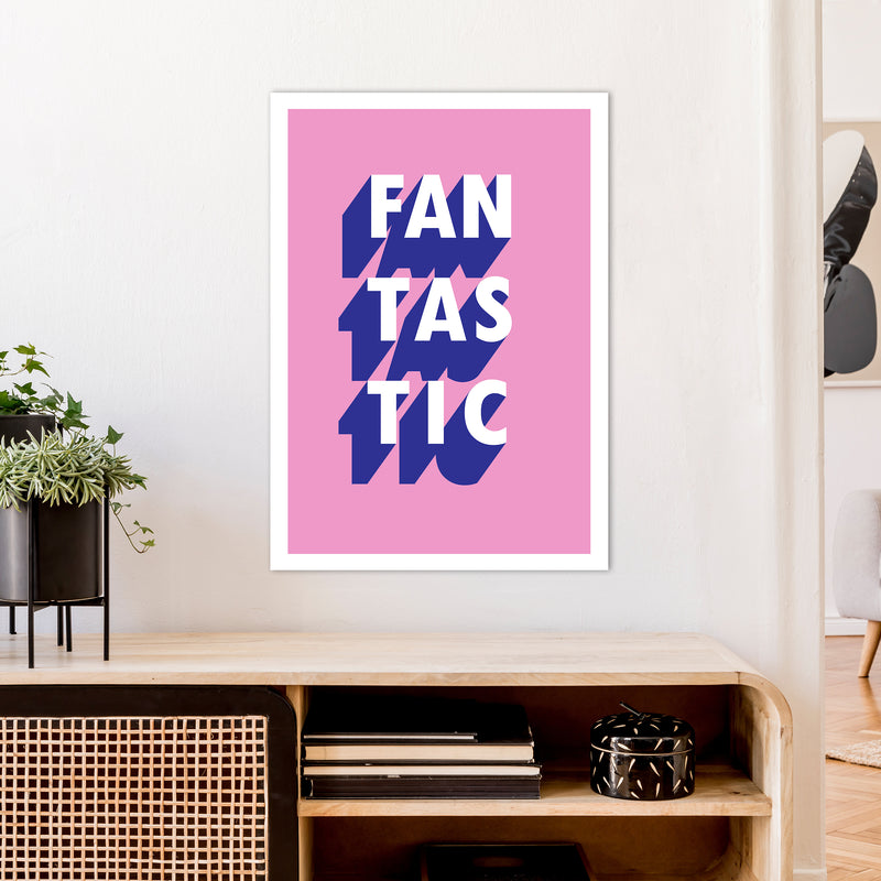 Fantastic Shadow  Art Print by Pixy Paper A1 Black Frame