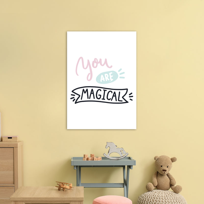You Are Magical  Art Print by Pixy Paper A1 Black Frame