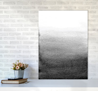 Majestic Monochrome Watercolour 13 Art Print by Pixy Paper A1 Black Frame