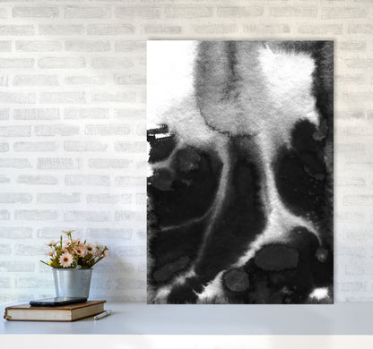 Majestic Monochrome Watercolour 20 Art Print by Pixy Paper A1 Black Frame