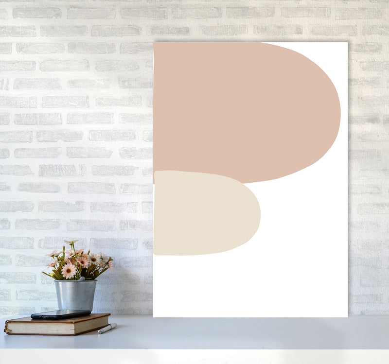 Inspired Side Stones Art Print by Pixy Paper A1 Black Frame
