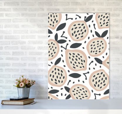 Inspired Fruit Art Print by Pixy Paper A1 Black Frame