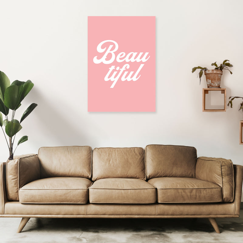 Beautiful Art Print by Pixy Paper A1 Black Frame