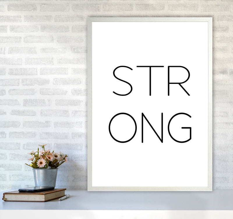 Strong Modern Print A1 Oak Frame